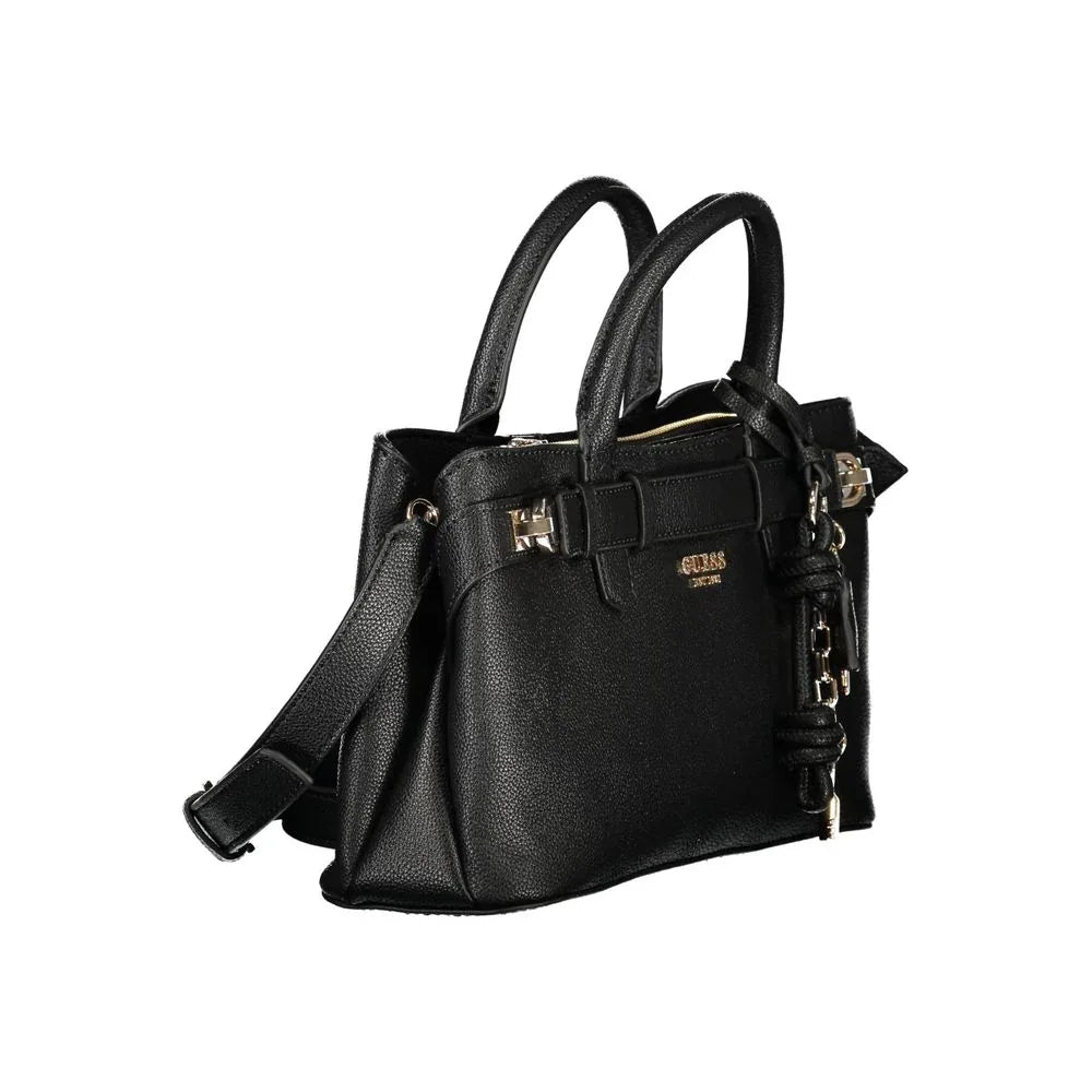 Guess Jeans Nero Poliuretano Women Handbag - Zeiniez