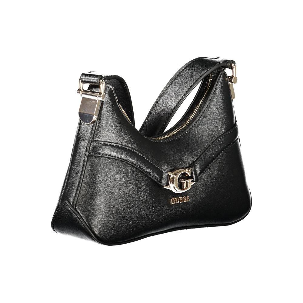 Guess Jeans Nero Poliuretano Women Shoulder Bag - Zeiniez