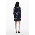 Desigual Nero Viscosa Women Dress - Zeiniez