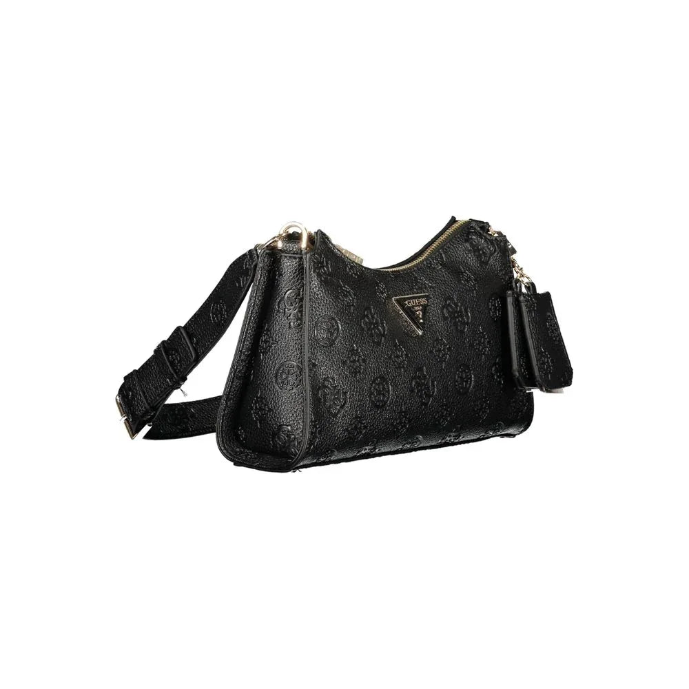 Guess Jeans Black Polyurethane Women Handbag - Zeiniez