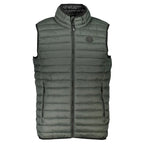Gianmarco Venturi Verde Poliammide Men's Vest - Zeiniez