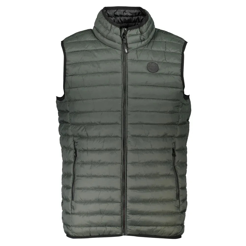 Gianmarco Venturi Verde Poliammide Men's Vest - Zeiniez