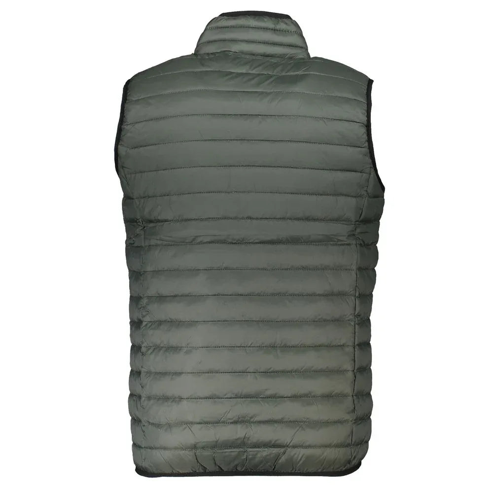 Gianmarco Venturi Verde Poliammide Men's Vest - Zeiniez