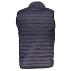 Gianmarco Venturi Blu Poliammide Men's Gilet - Zeiniez