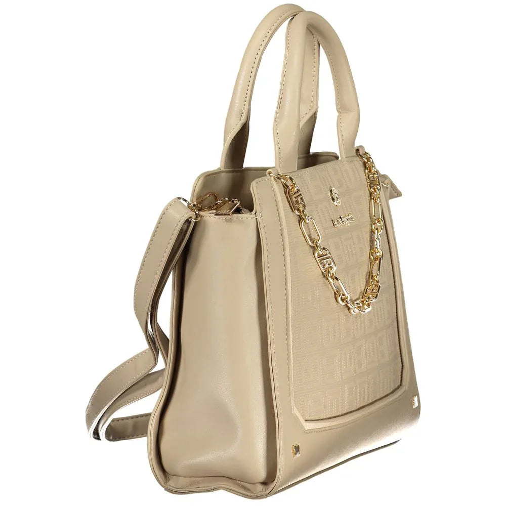Laura Biagiotti Beige PVC Women Handbag - Zeiniez