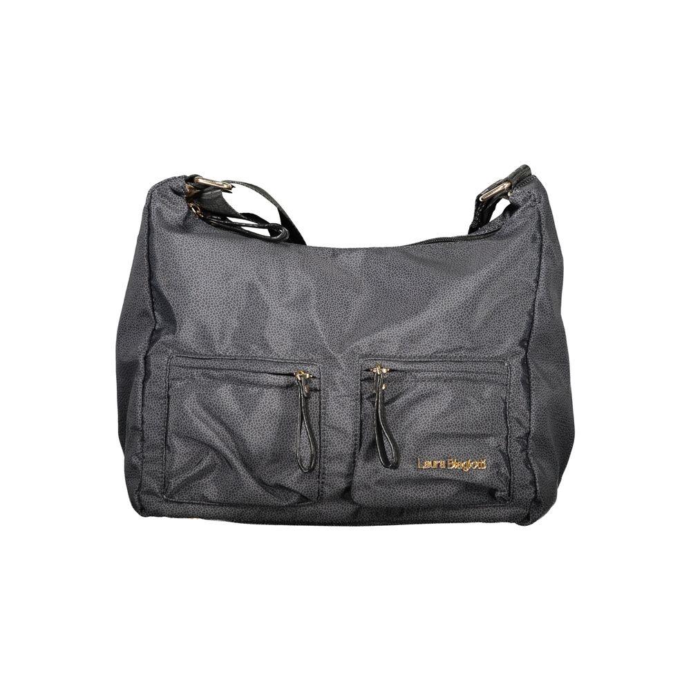 Laura Biagiotti Black Polyester Women Handbag - Zeiniez