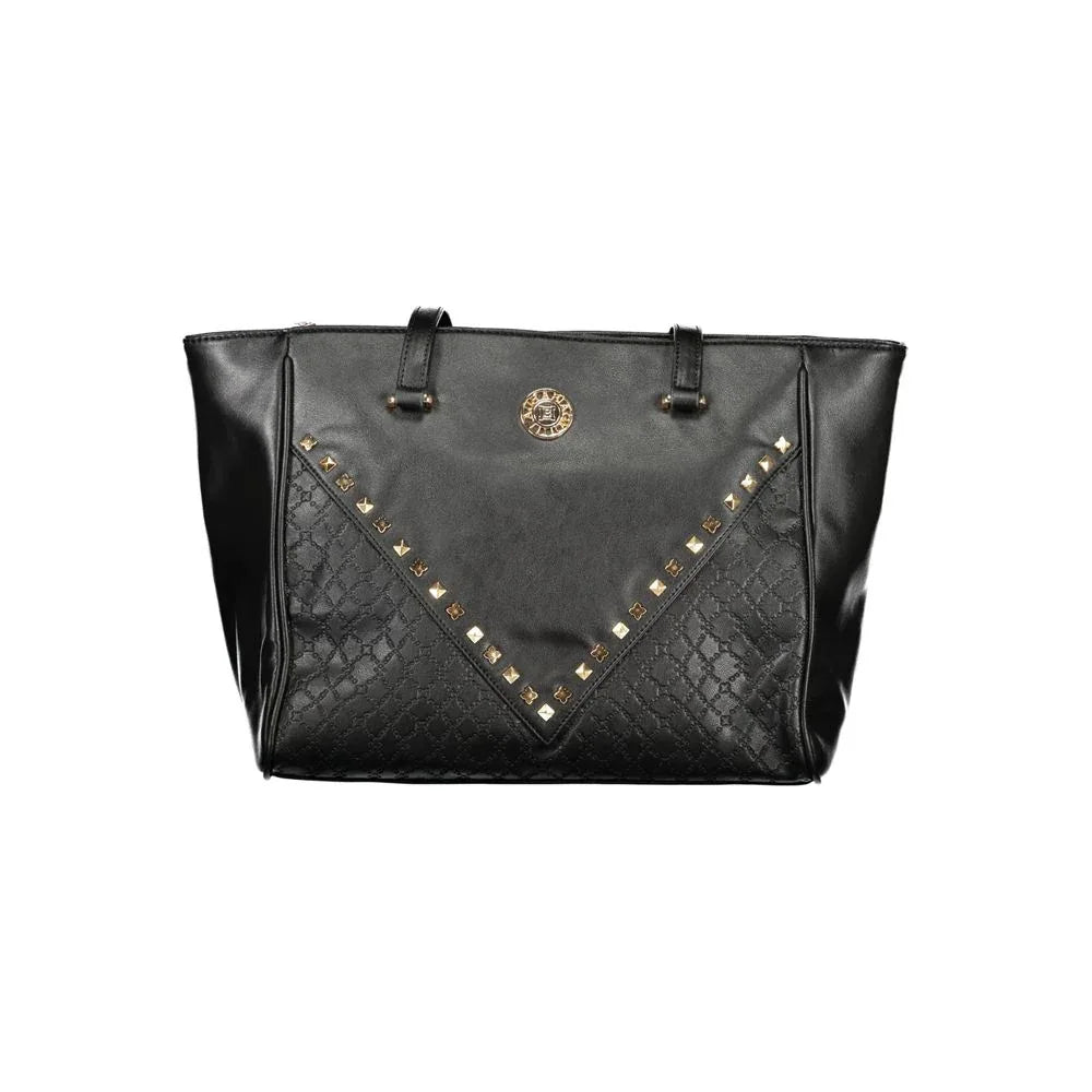 Laura Biagiotti Black PVC Women Handbag - Zeiniez