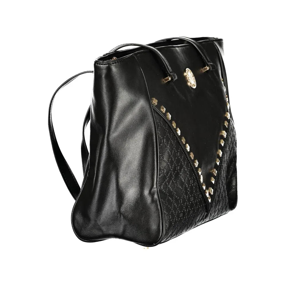 Laura Biagiotti Black PVC Women Handbag - Zeiniez