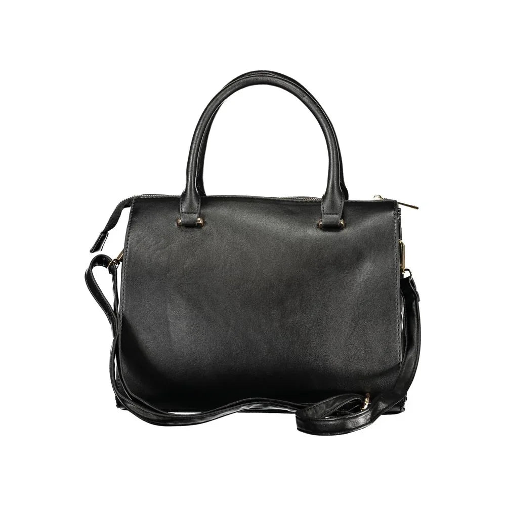 Laura Biagiotti Black PVC Women Handbag - Zeiniez