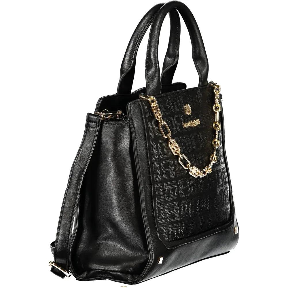 Laura Biagiotti Black PVC Women Handbag - Zeiniez