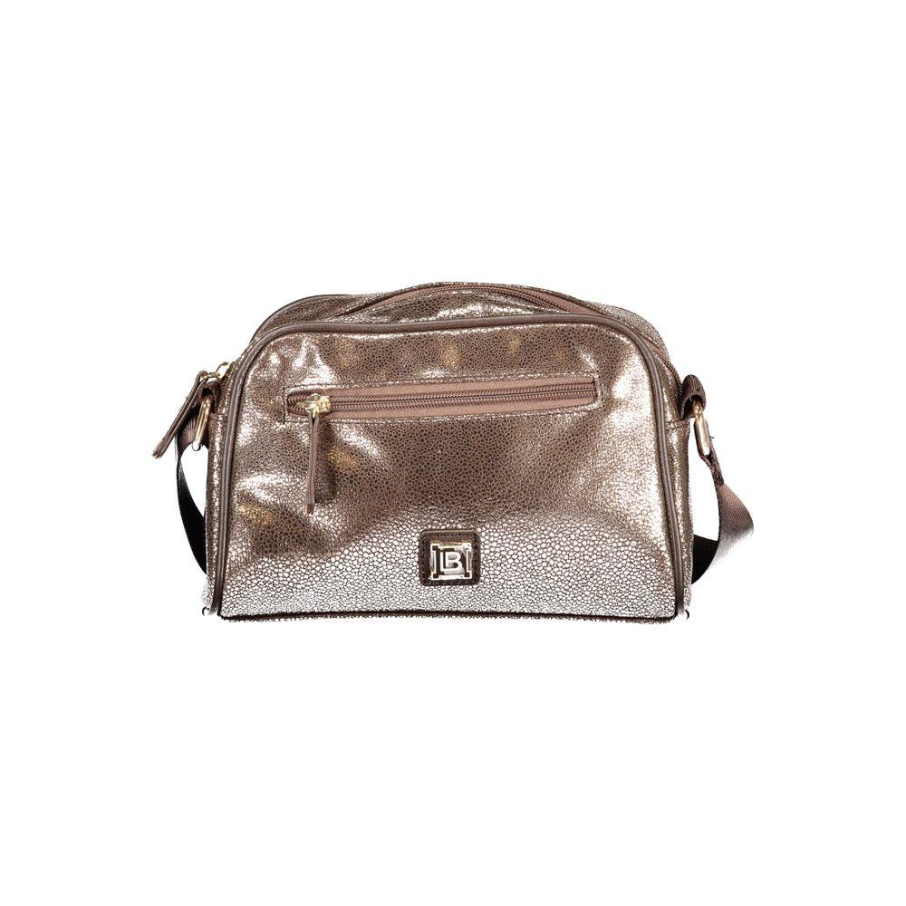 Laura Biagiotti Bronzo Polyester Women Handbag - Zeiniez