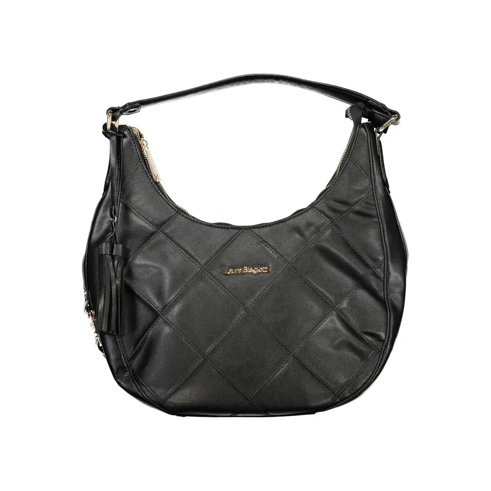 Laura Biagiotti Black PVC Women Handbag - Zeiniez