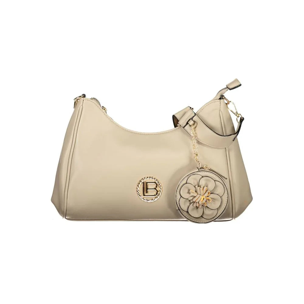 Laura Biagiotti Beige PVC Women Handbag - Zeiniez