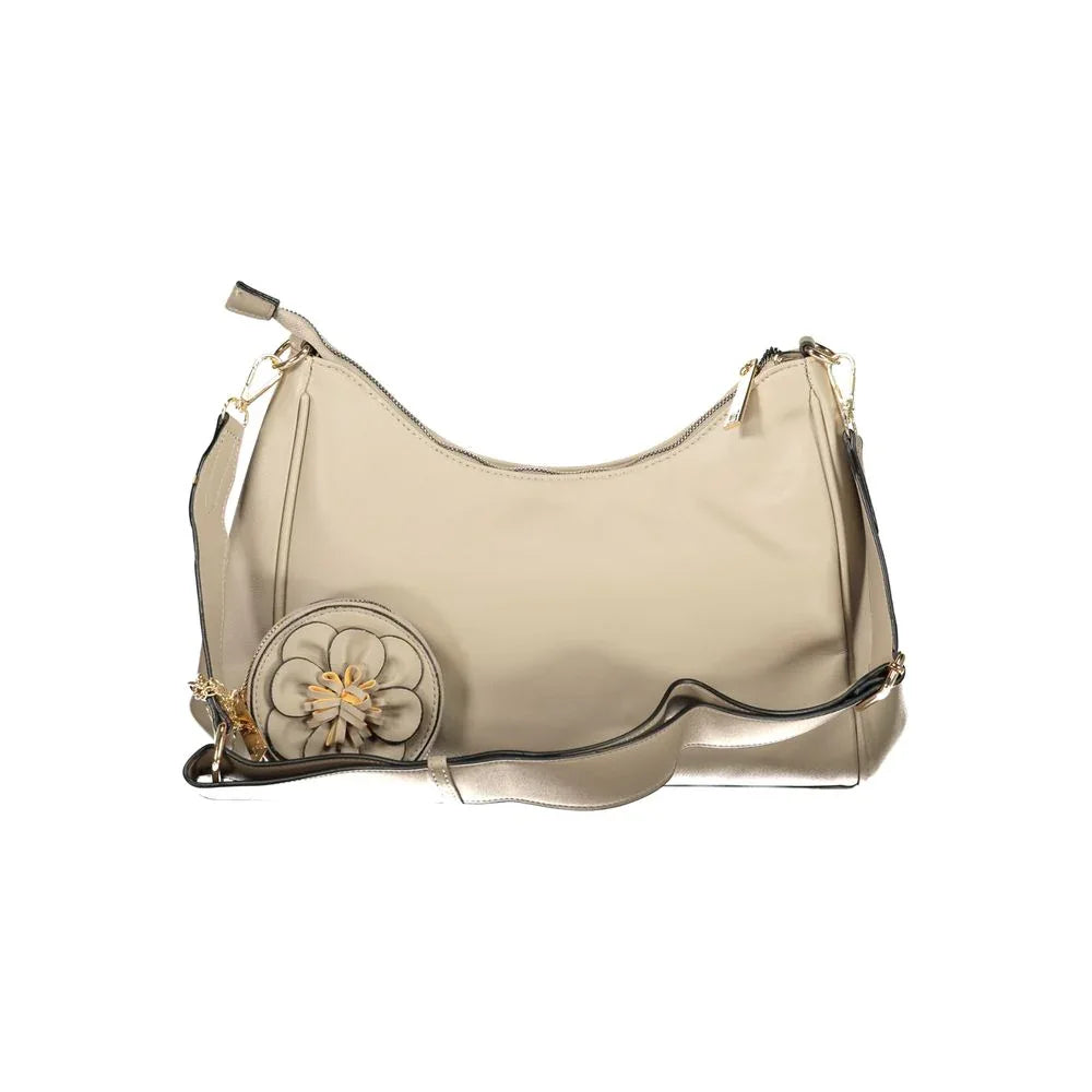 Laura Biagiotti Beige PVC Women Handbag - Zeiniez