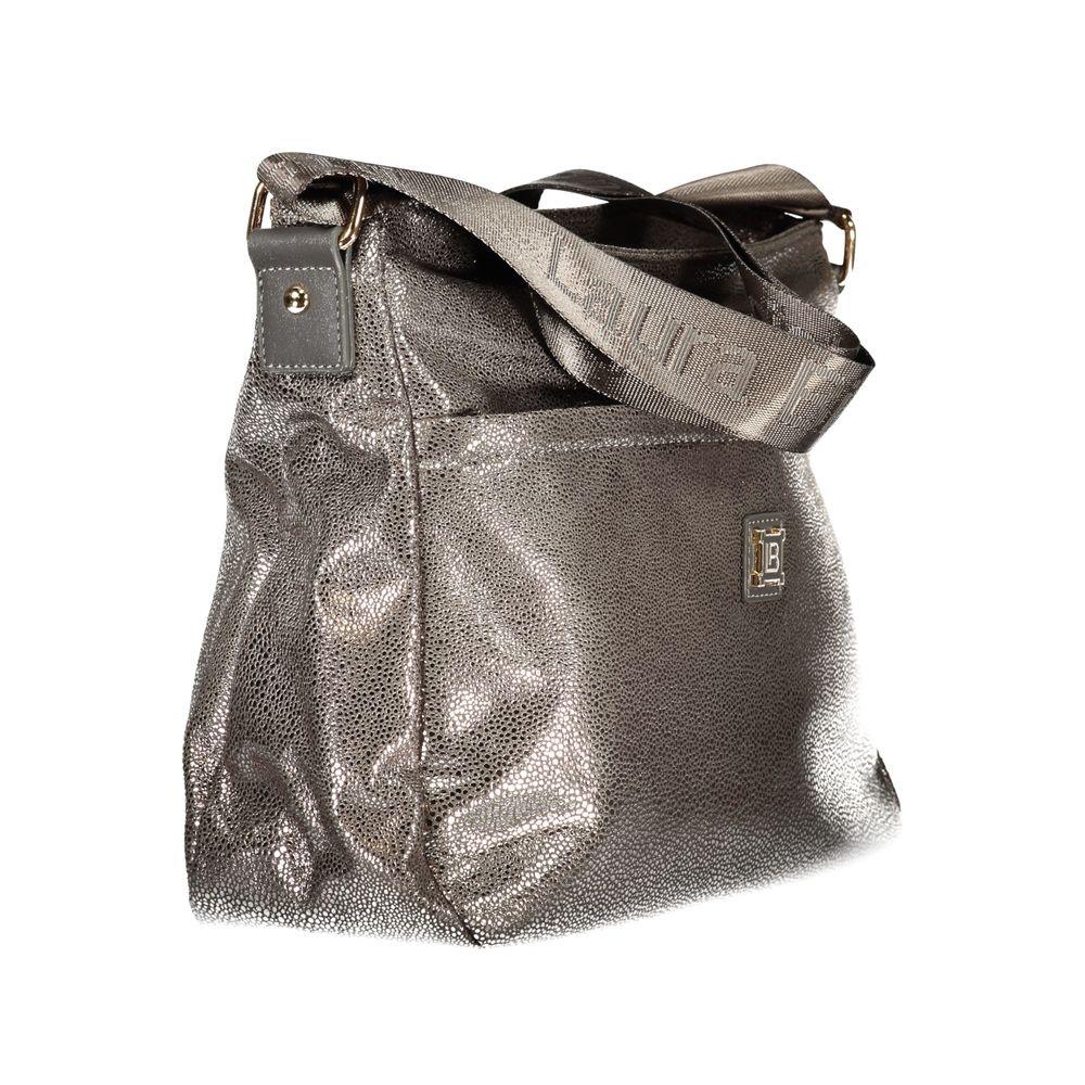 Laura Biagiotti Grigio Polyester Woman Handbag - Zeiniez