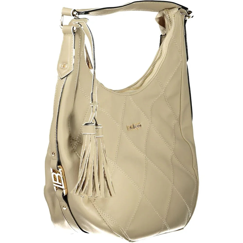 Laura Biagiotti Beige PVC Women's Handbag - Zeiniez