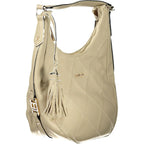 Laura Biagiotti Beige PVC Women's Handbag - Zeiniez