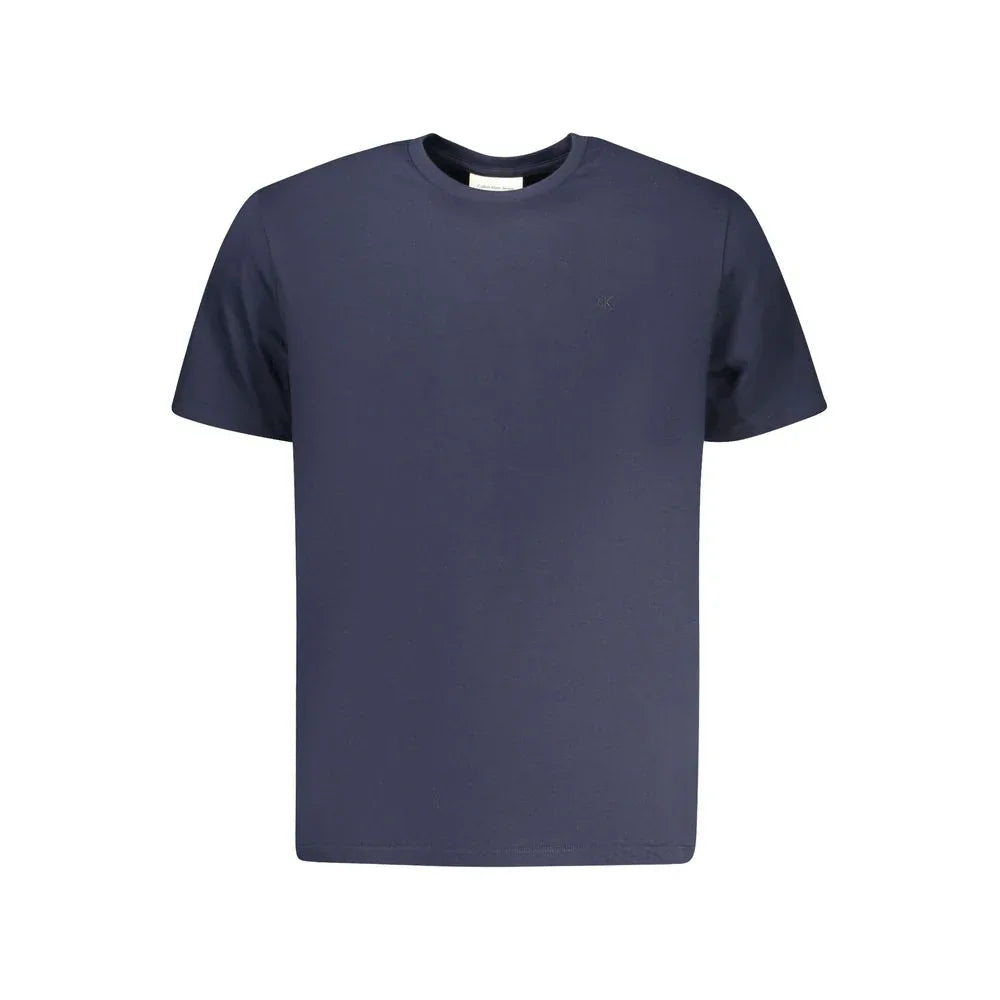 Calvin Klein Blue Cotton Men's T-Shirt - Zeiniez