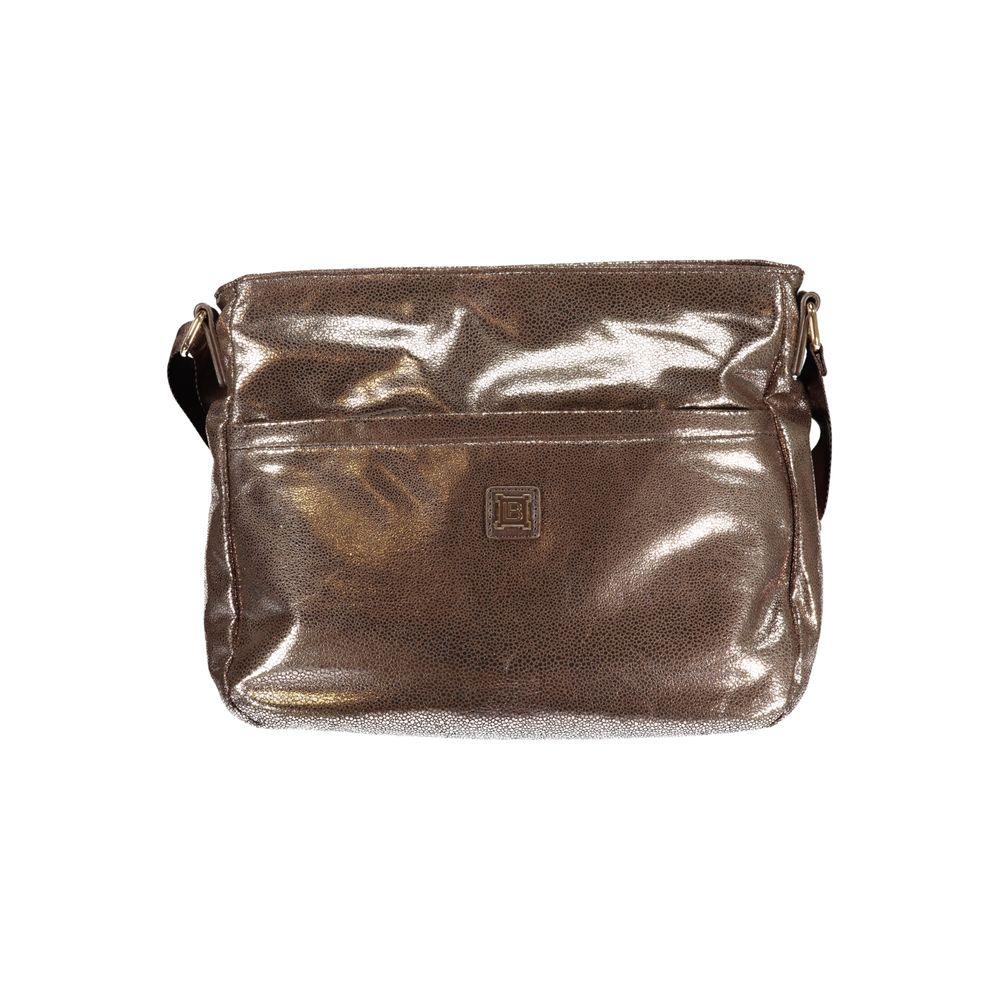 Laura Biagiotti Bronzo Polyester Women Handbag - Zeiniez