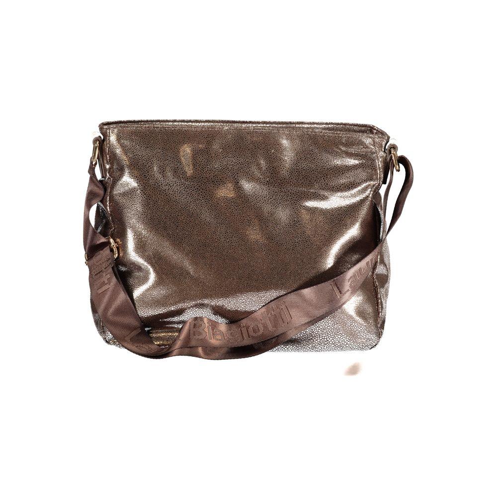 Laura Biagiotti Bronzo Polyester Women Handbag - Zeiniez