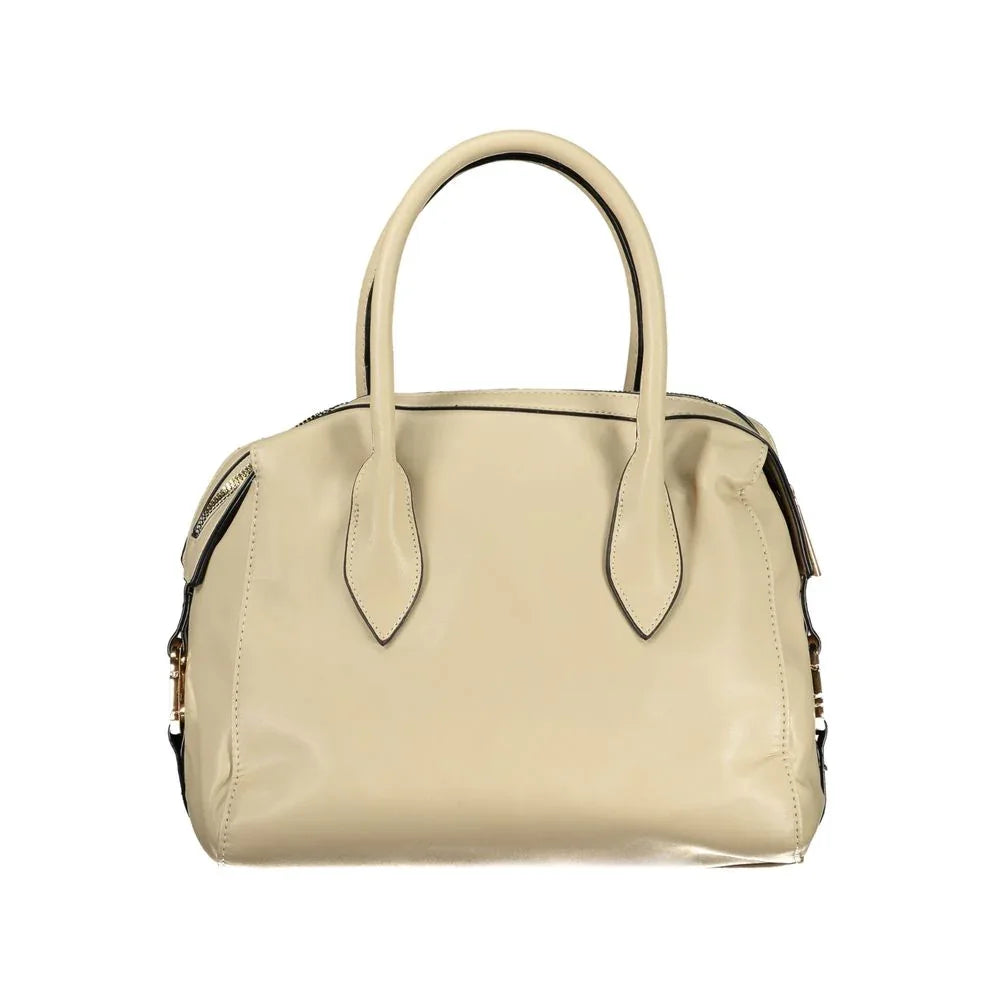 Laura Biagiotti Beige PVC Women Handbag - Zeiniez