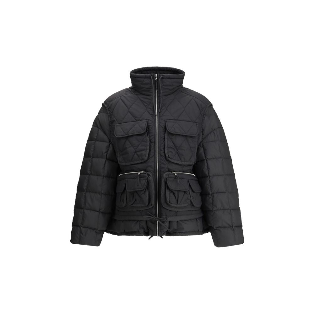 IENKI IENKI Black Nylon Jackets And Coat - Zeiniez