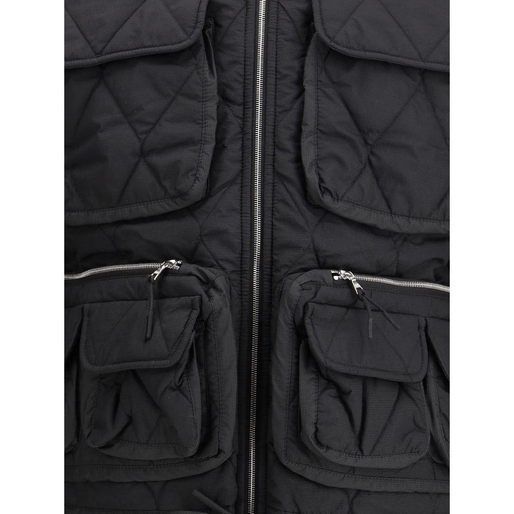 IENKI IENKI Black Nylon Jackets And Coat - Zeiniez