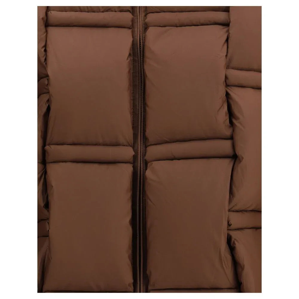 RAXXY Brown Nylon Coat - Zeiniez