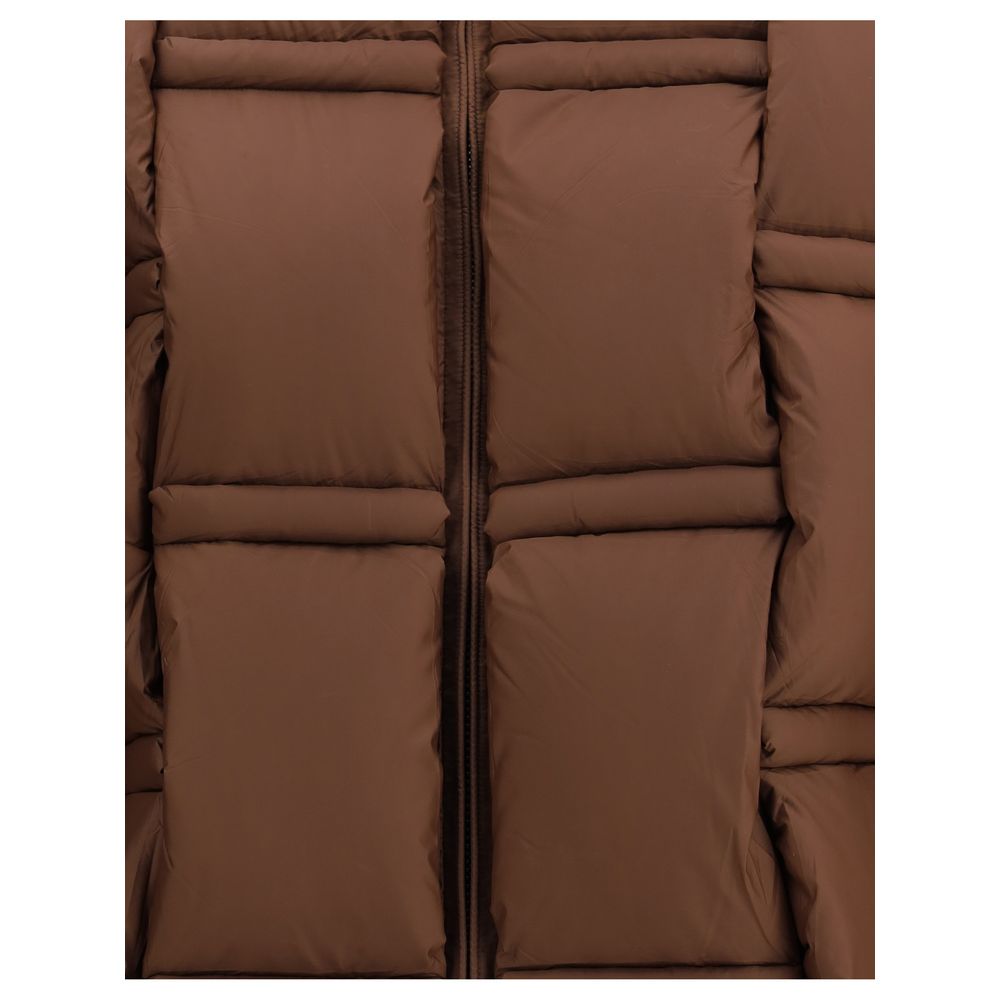 RAXXY Brown Nylon Coat - Zeiniez