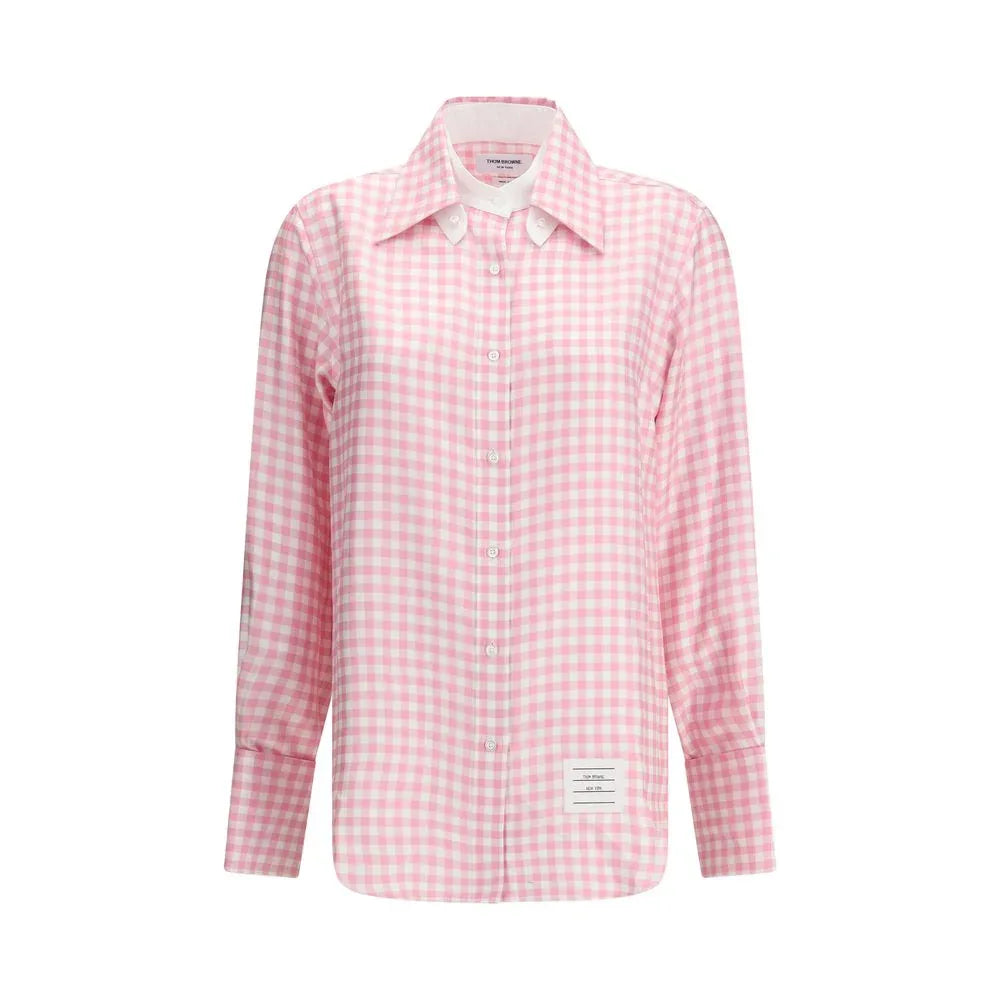 Thom Browne Multicolor Silk Pattern Shirt - Zeiniez