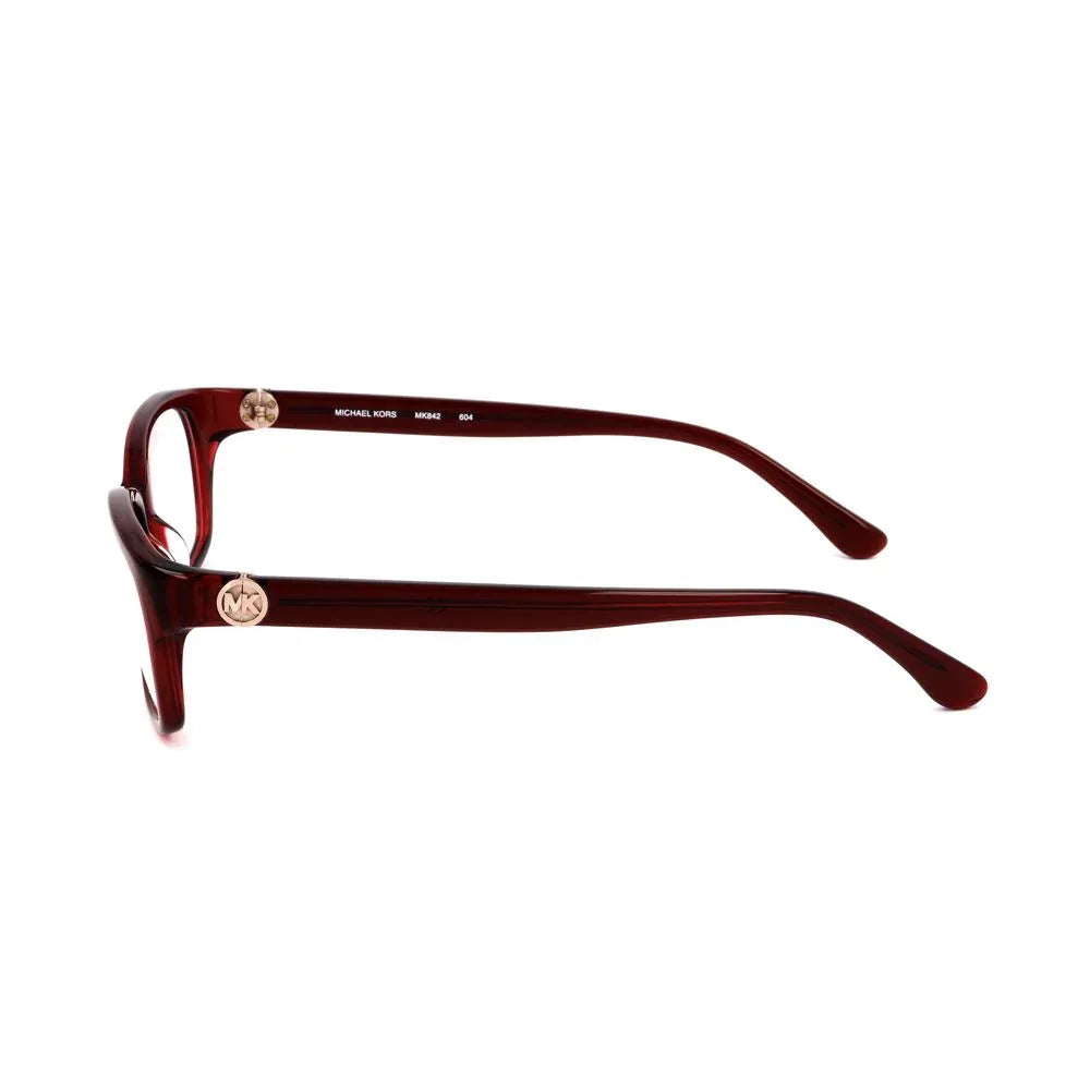 Michael Kors Burgundy Plastic Glasses (Frames) - Zeiniez