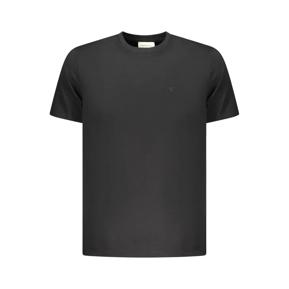Calvin Klein Black Cotton Men T-Shirt - Zeiniez