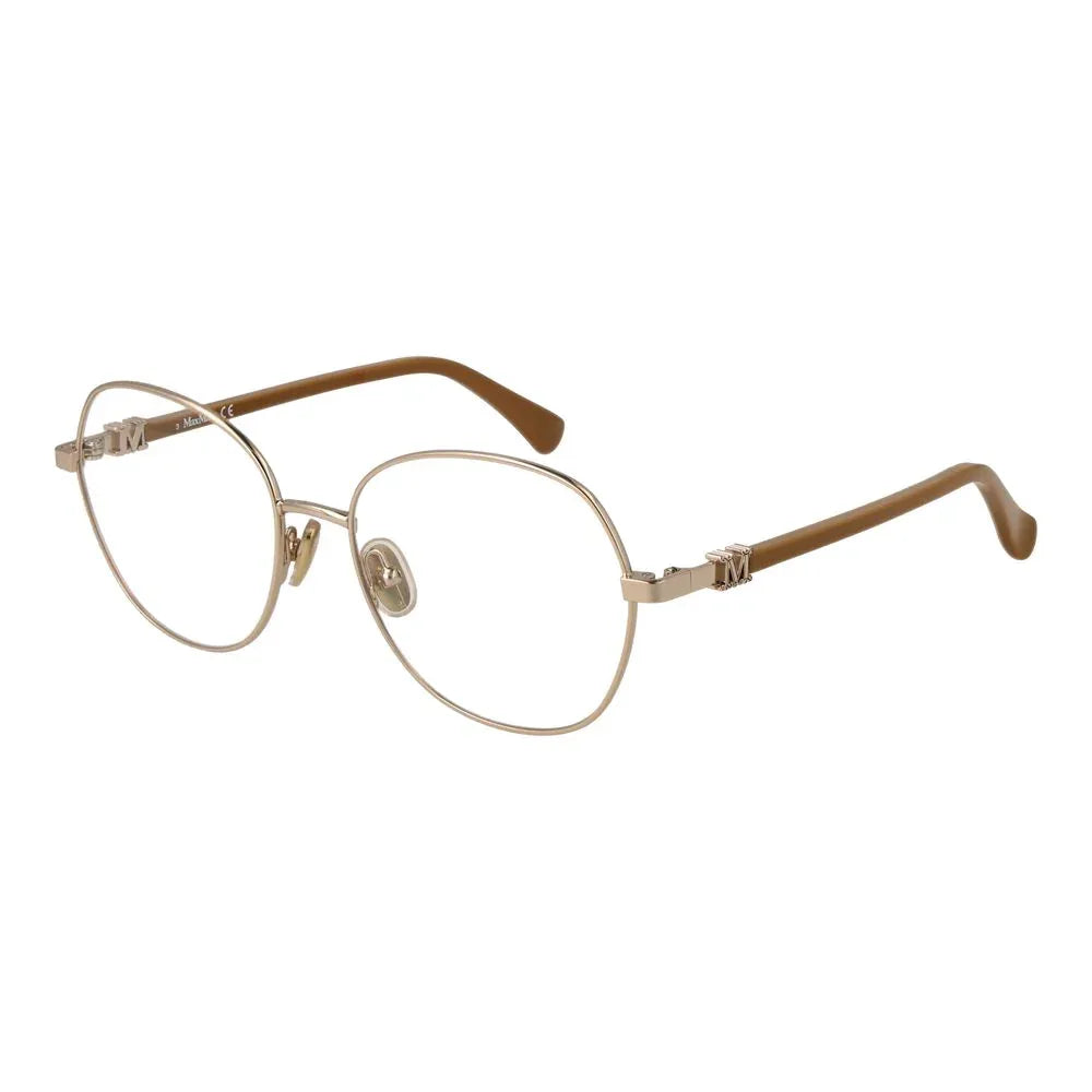 Max Mara Gold Metal Glasses (Frames) - Zeiniez