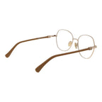 Max Mara Gold Metal Glasses (Frames) - Zeiniez
