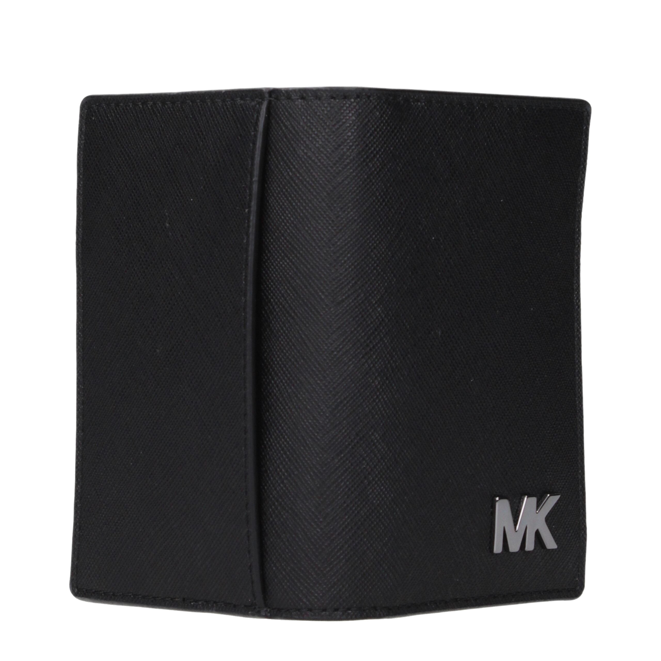 Michael Kors Black Fabric Cardholder