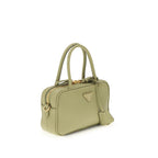 Prada Bicolor Calf Leather Bos Taurus Handbag - Zeiniez