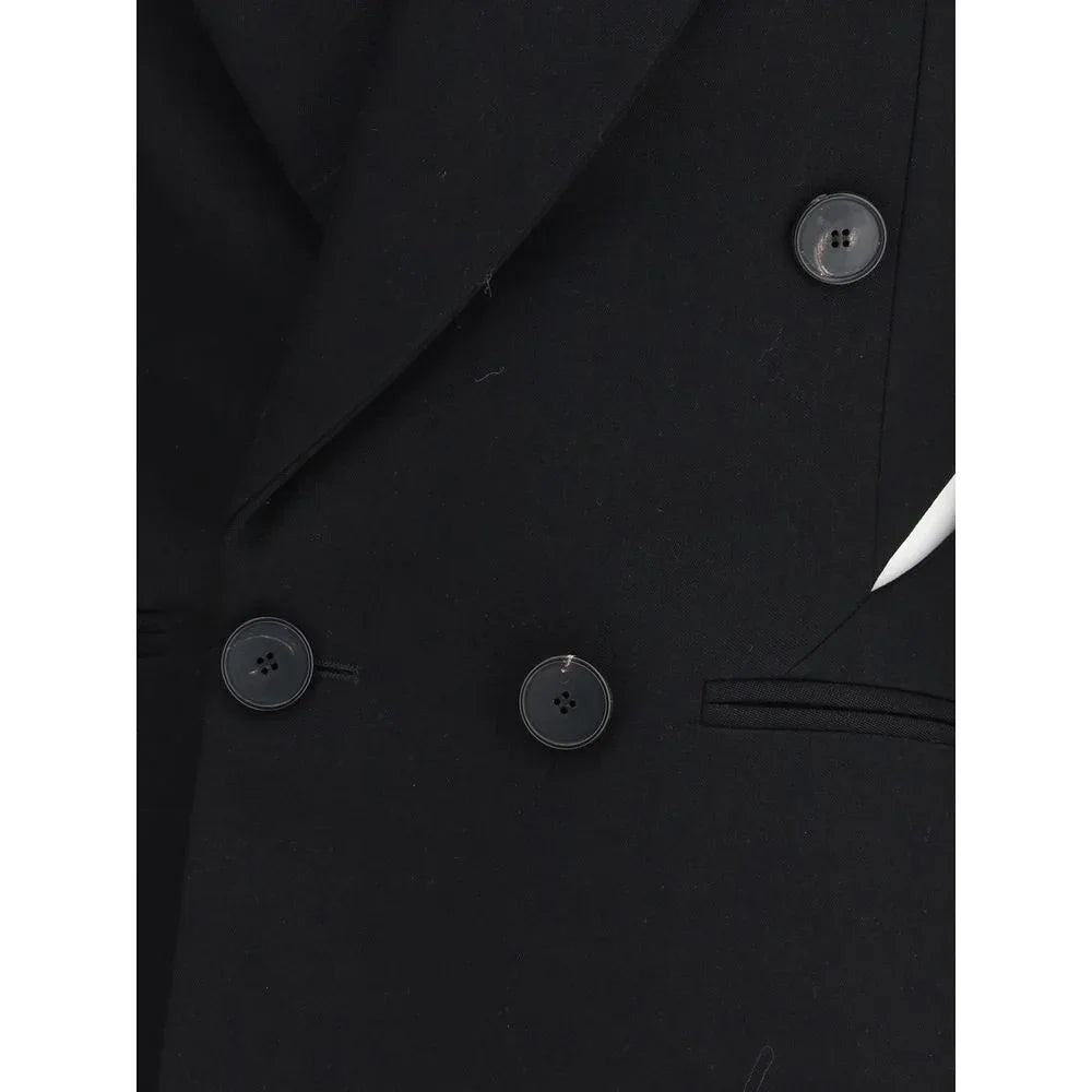 Givenchy Black Wool Jackets And Coat - Zeiniez