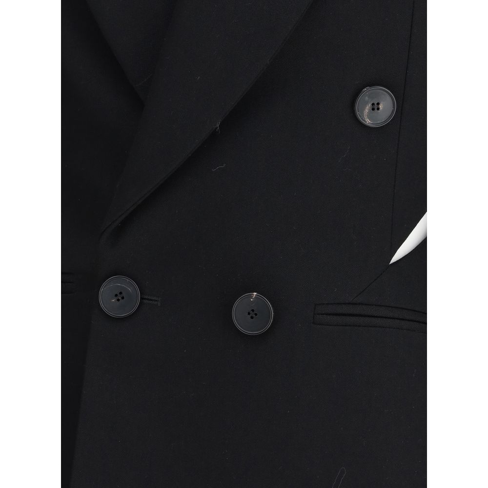 Givenchy Black Wool Coat - Zeiniez
