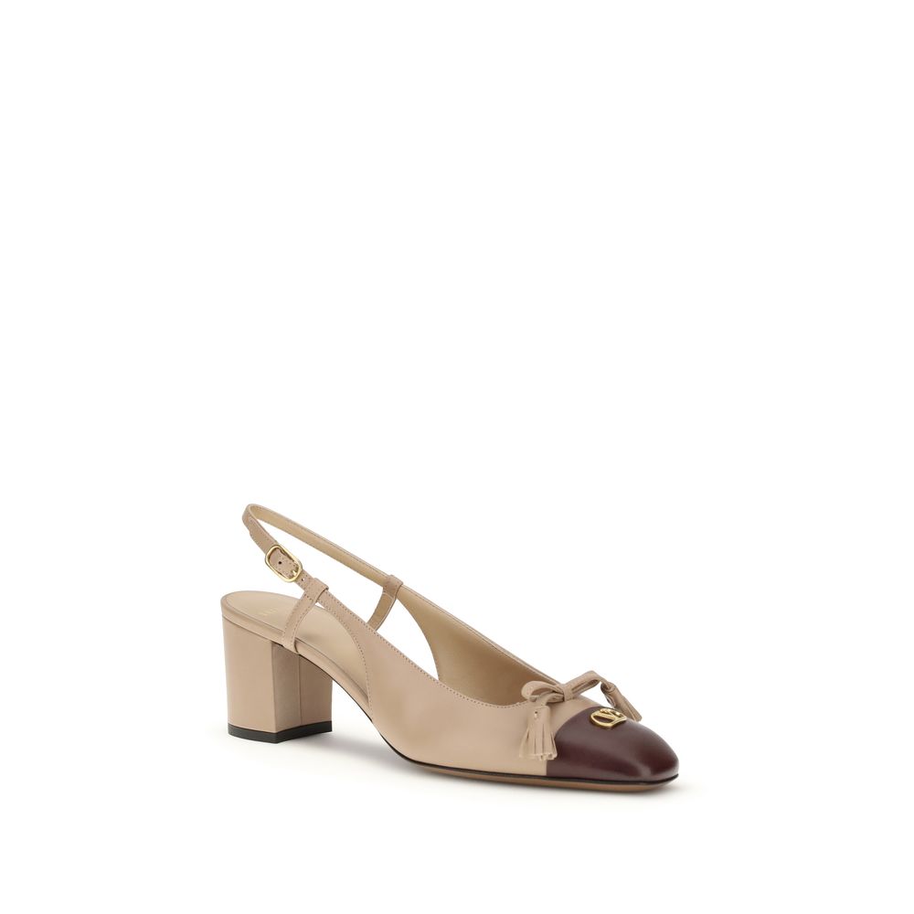 Valentino Garavani Multicolor Goatskin Platform Pumps