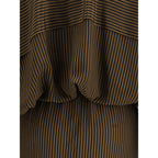 Petar Petrov Multicolor Silk Casual Dress