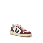Veja Multicolor Leather Low Top Sneakers