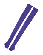 Dolce & Gabbana Violet Wool Fingerless Elbow Length Mitten Gloves - Zeiniez