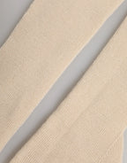 Dolce & Gabbana Beige Wool Fingerless Elbow Length Women Gloves - Zeiniez