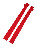 Dolce & Gabbana Red Wool Fingerless Elbow Length Mitten Gloves - Zeiniez