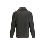 Brooksfield Bicolor Fleece Wool Cardigan