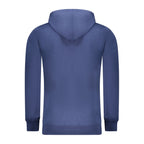 Rifle Blue Cotton Men's Hoodie