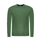 Rifle Green Wool Men Sweater