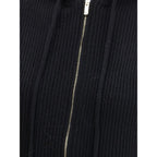 Max Mara Black Wool Sleveless Jacket
