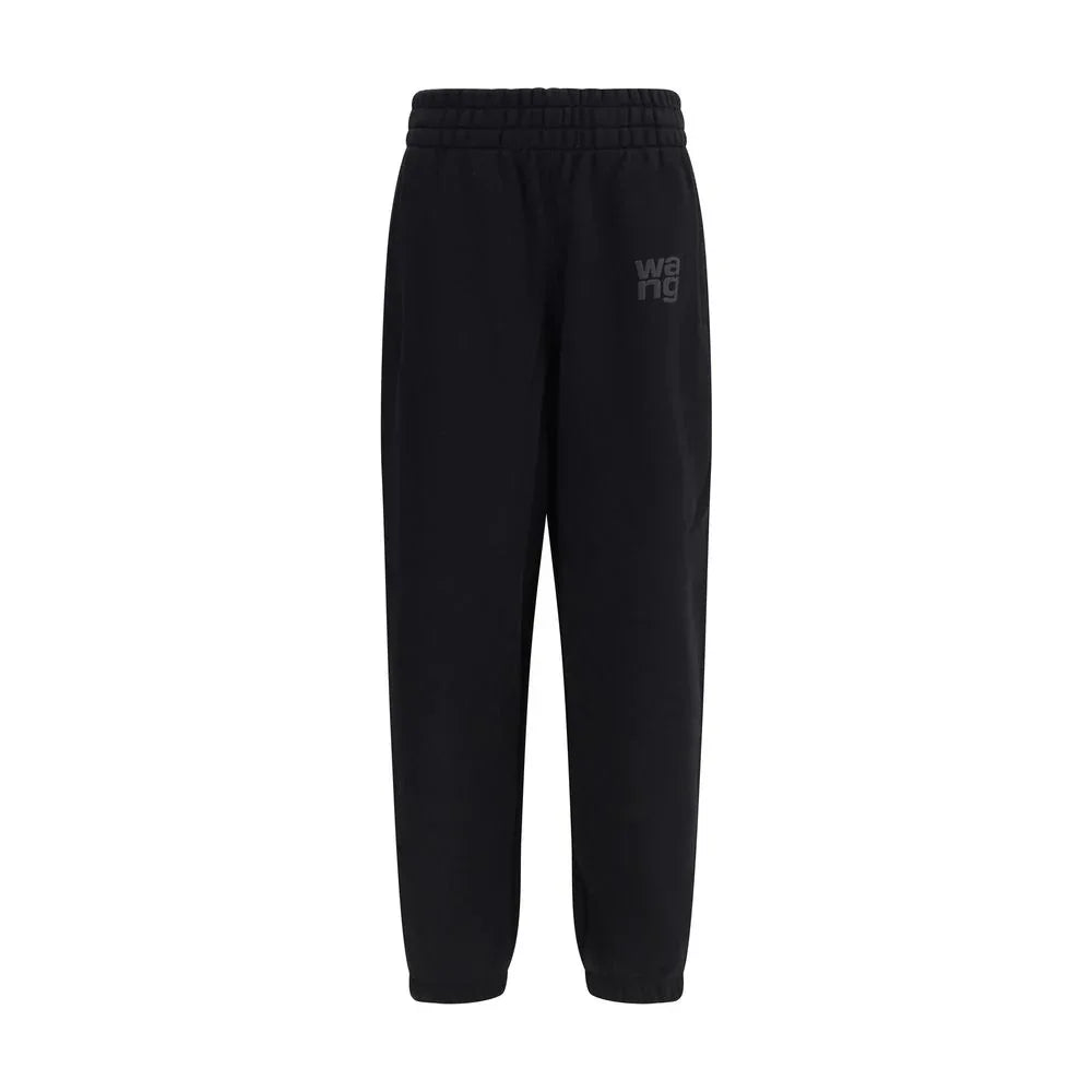 Alexander Wang Black Cotton Joggers (Workout Pants) - Zeiniez