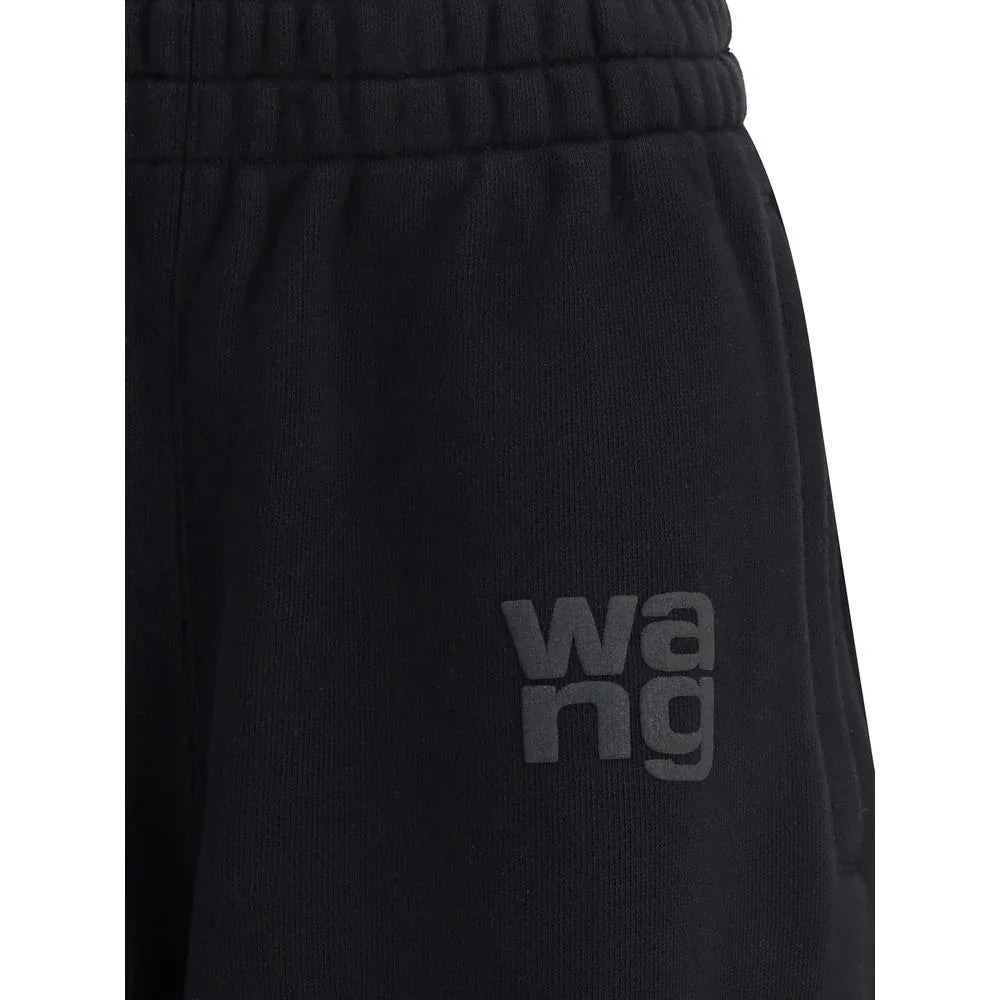 Alexander Wang Black Cotton Joggers (Workout Pants) - Zeiniez